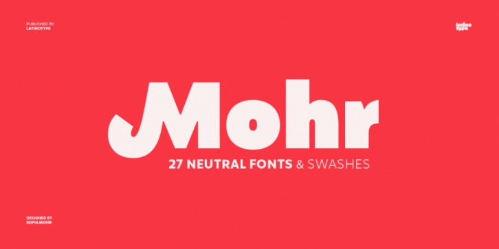 Mohr font preview