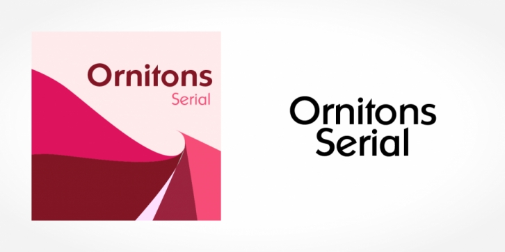 Ornitons Serial font preview