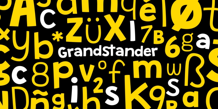 Grandstander Classic font preview