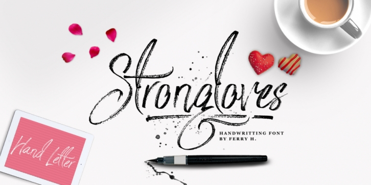 Strongloves font preview