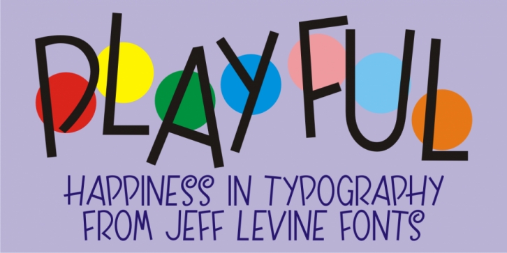Playful JNL font preview