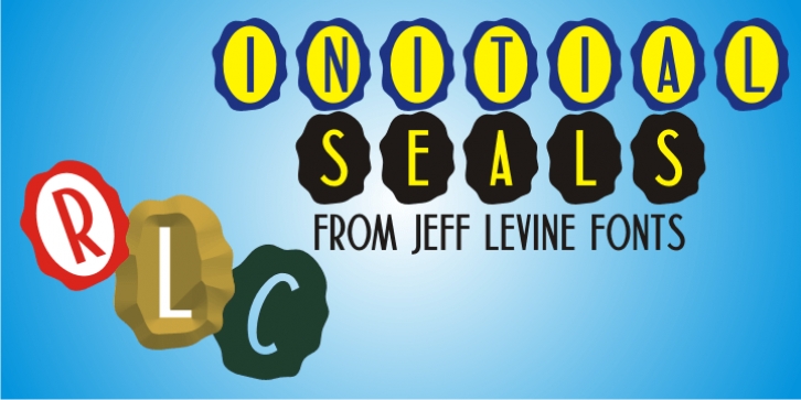 Initial Seals JNL font preview