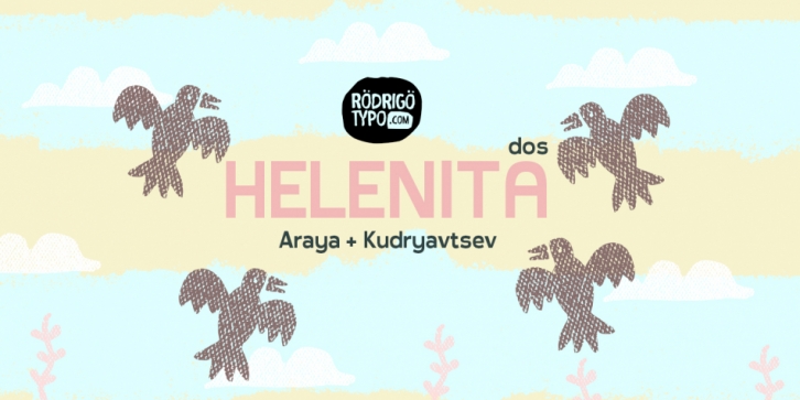 Helenita Dos font preview