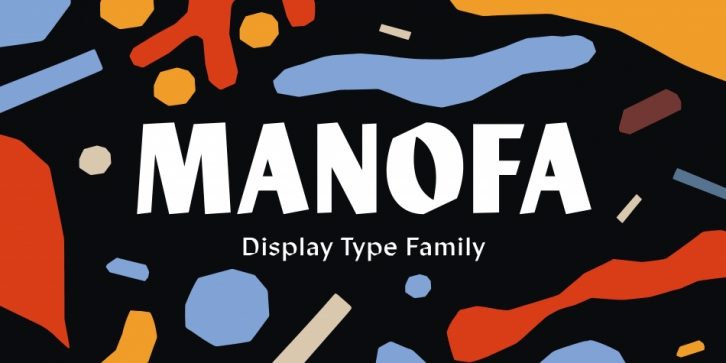 Manofa font preview