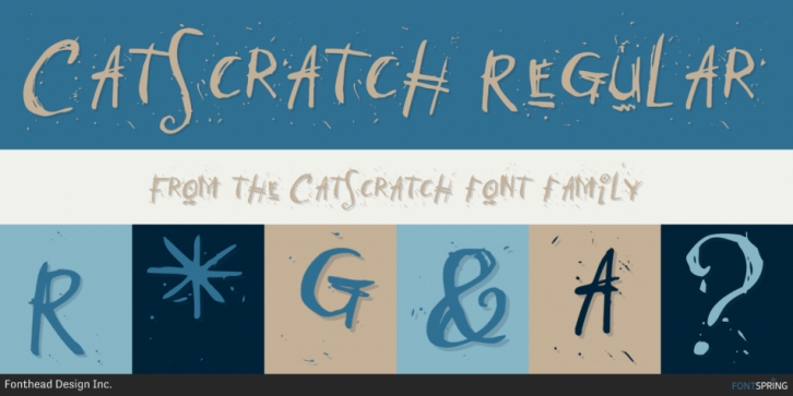 CatScratch font preview