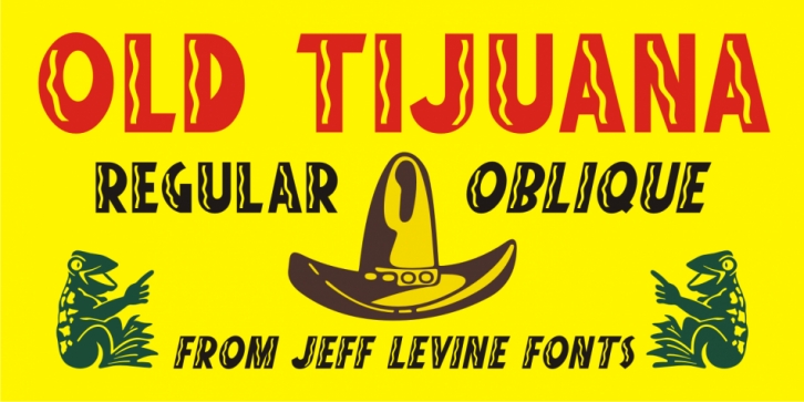Old Tijuana JNL font preview