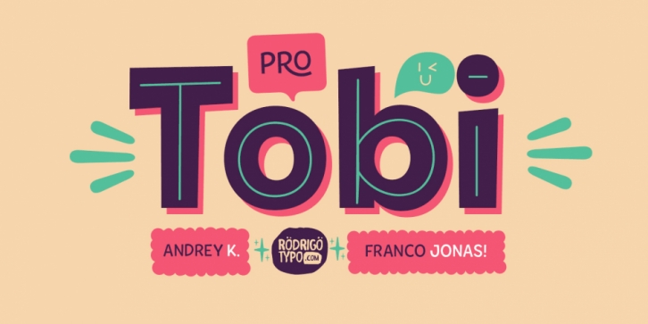 Tobi Pro font preview