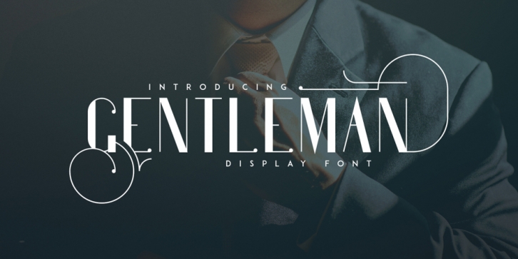 Gentleman Serif font preview