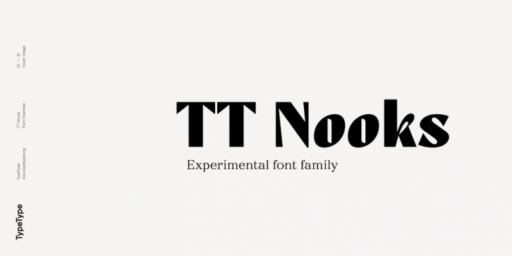 TT Nooks font preview