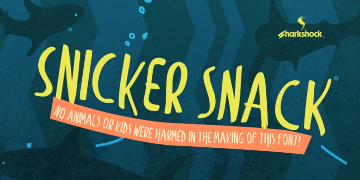 Snicker Snack font preview