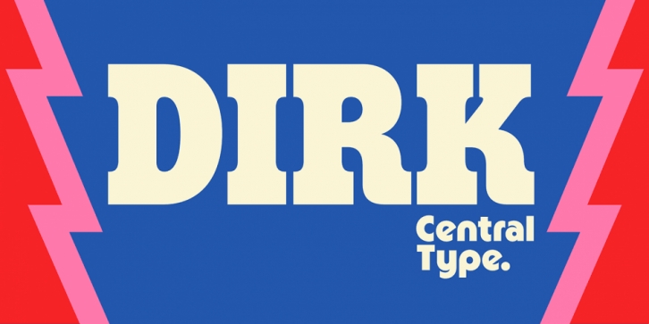 Dirk font preview