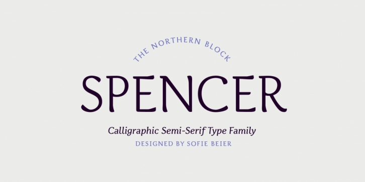 Spencer font preview