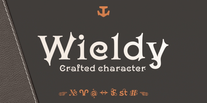 Wieldy font preview