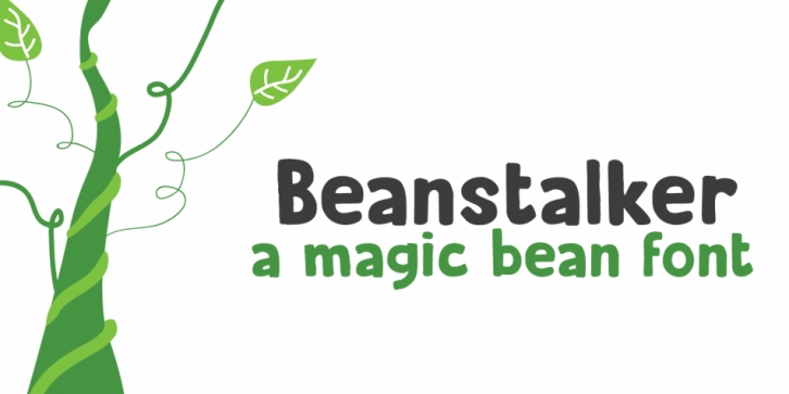 Beanstalker font preview