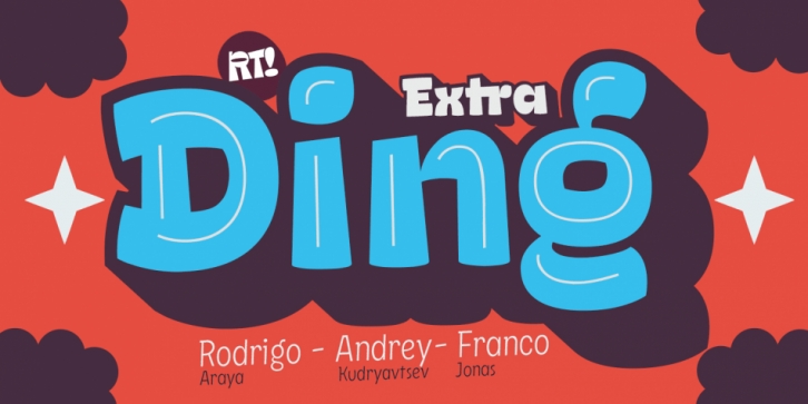 Ding 2 Extra font preview