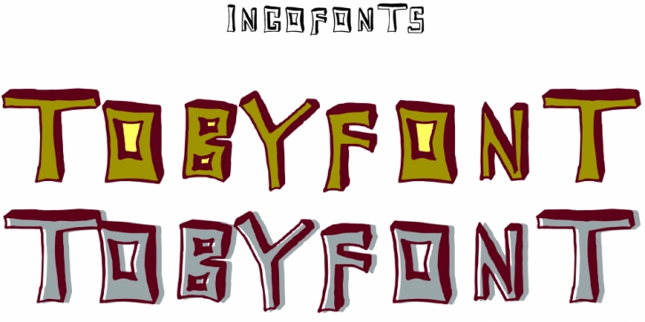 TobyFont font preview