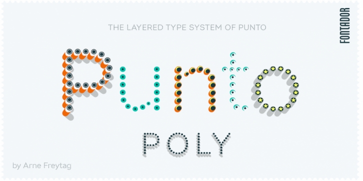 Punto Poly font preview