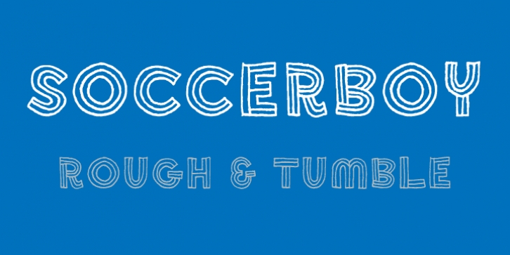 Soccerboy font preview
