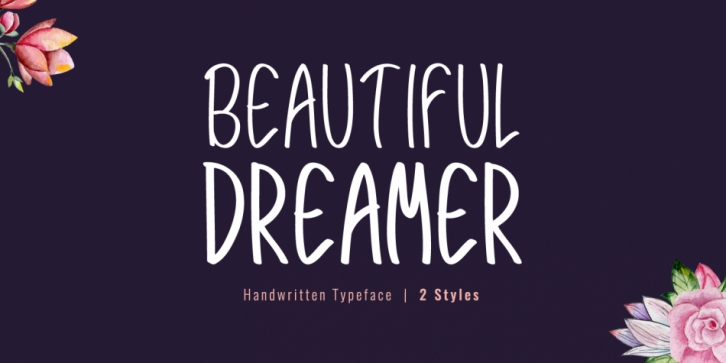 Beautiful Dreamer font preview