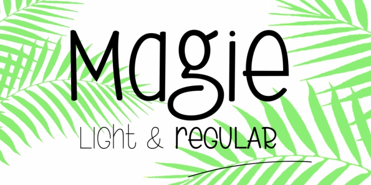 Magie font preview