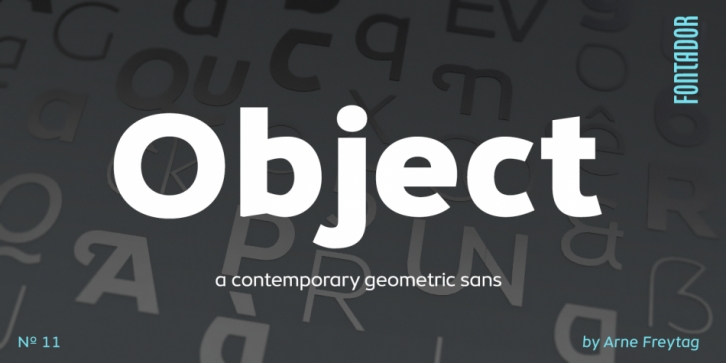 Object font preview
