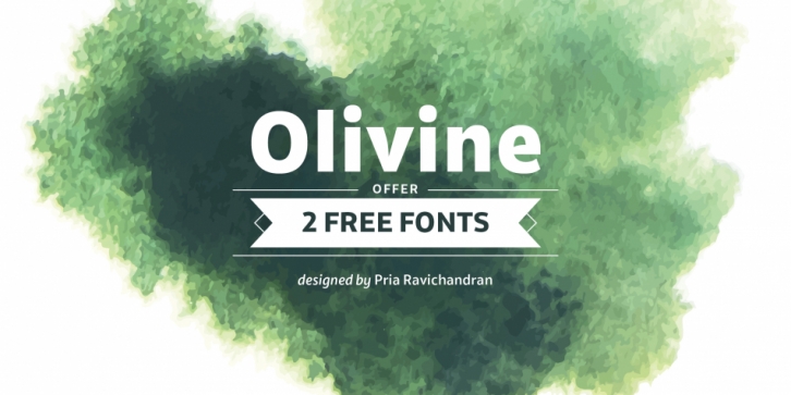 Olivine font preview
