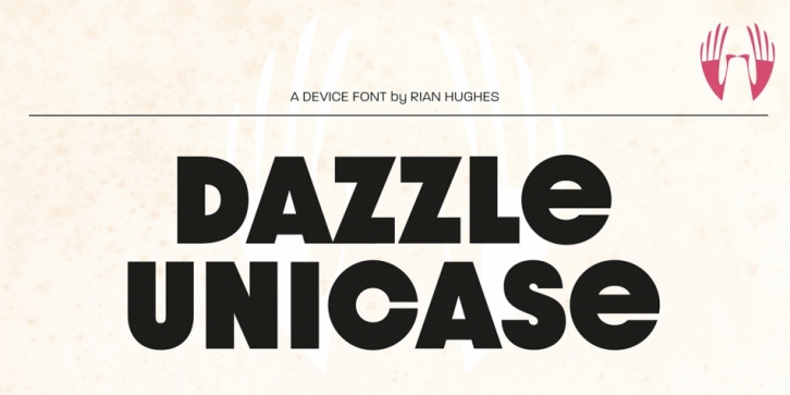 Dazzle Unicase font preview