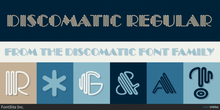 Discomatic font preview