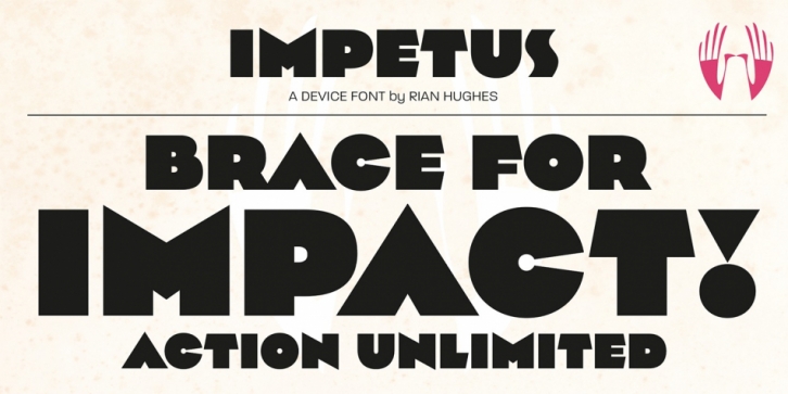 Impetus font preview