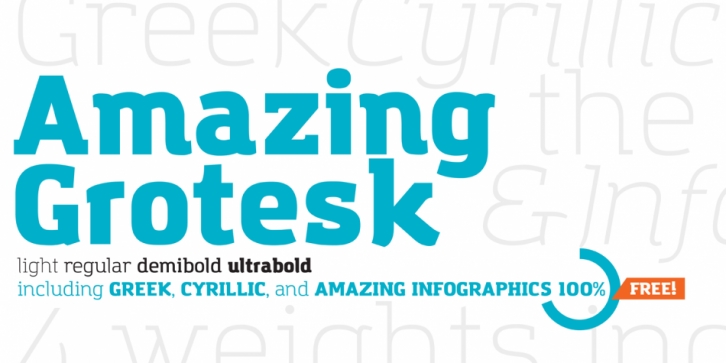 Amazing Grotesk font preview