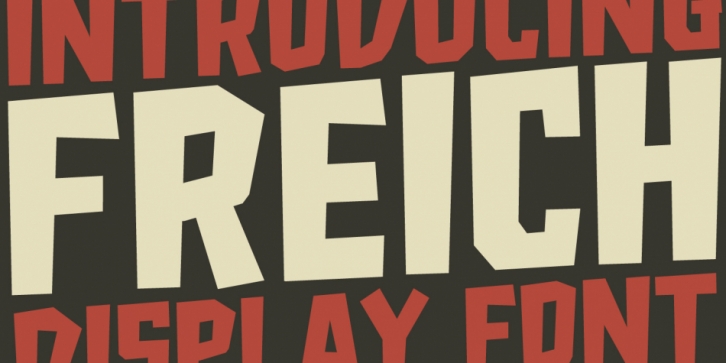 Freich font preview
