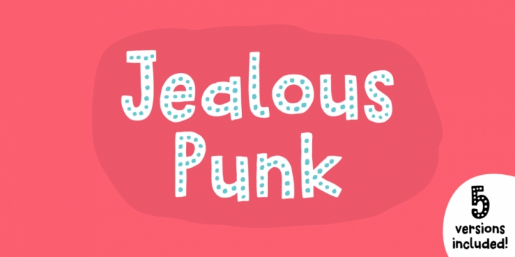 Jealous Punk font preview
