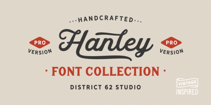 Hanley Pro font preview