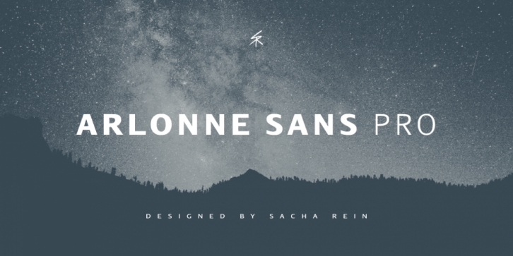 Arlonne Sans Pro font preview