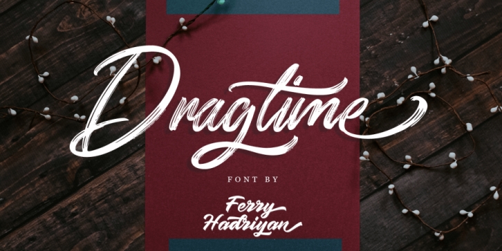 Dragtime - Handwritting Script Font font preview