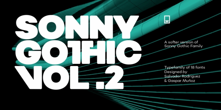 Sonny Gothic Vol 2 font preview