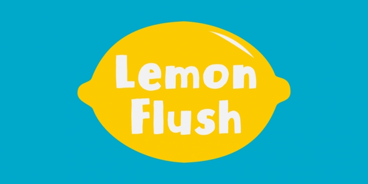 Lemon Flush font preview