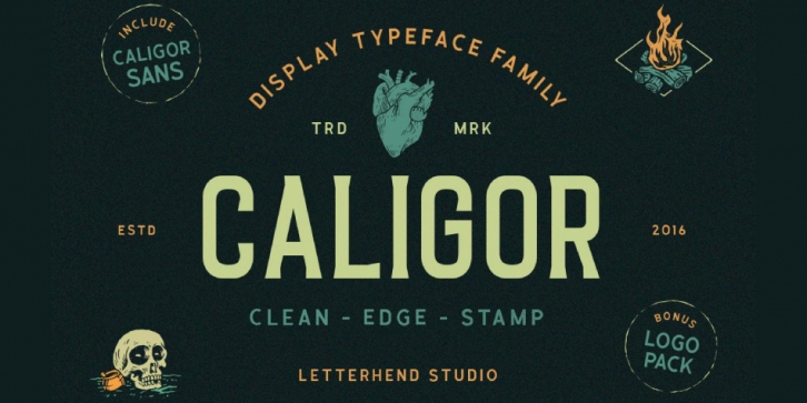 CALIGOR font preview