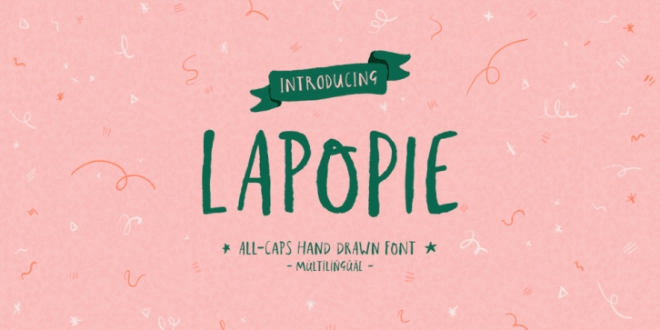 Lapopie font preview