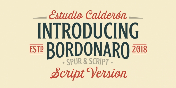 Bordonaro Script font preview
