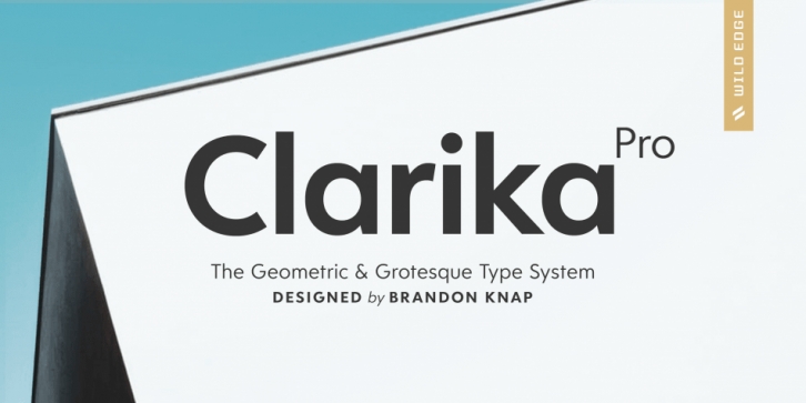 Clarika Pro font preview