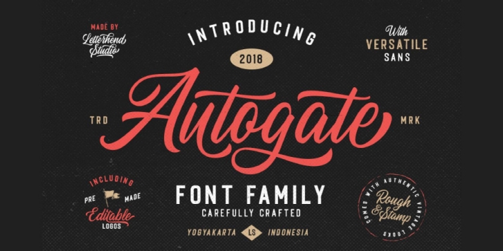Autogate font preview