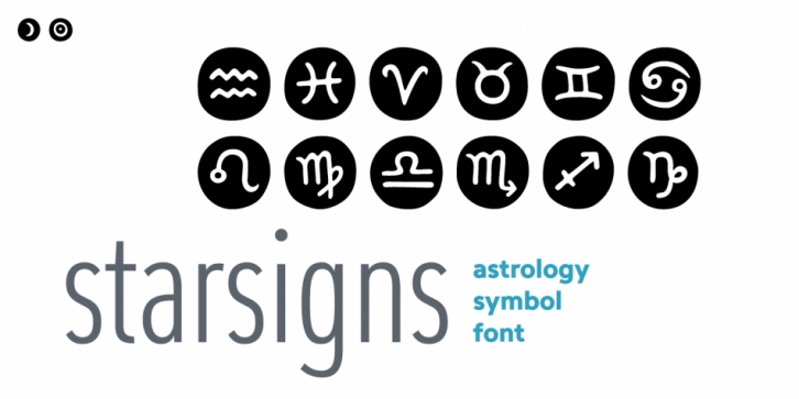Starsigns font preview