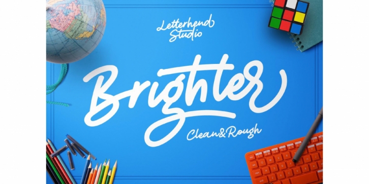 Brighter font preview