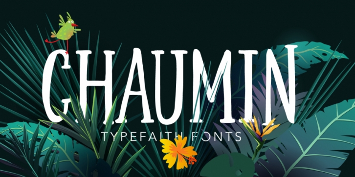 Chaumin font preview
