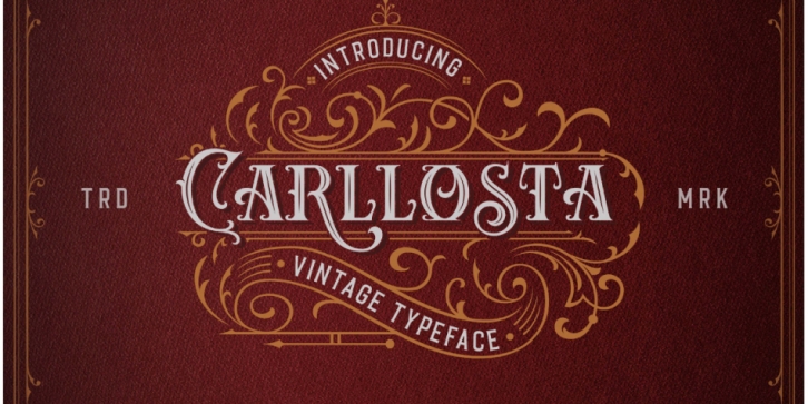 Carllosta font preview