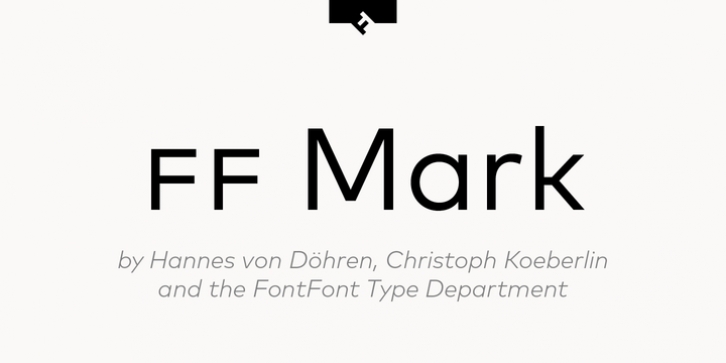 FF Mark font preview