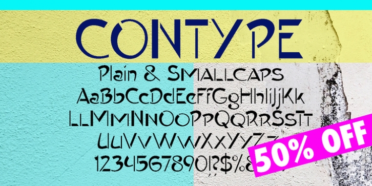 Contype font preview