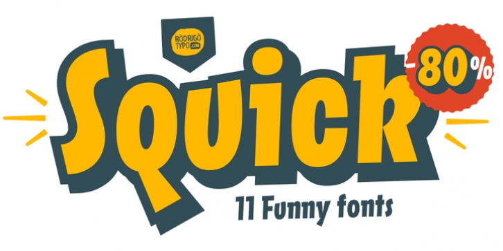 Squick font preview