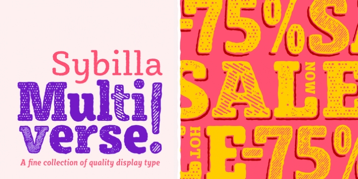 Sybilla Multiverse font preview